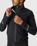 CASTELLI Fahrrad-Regenjacke - EMERGENCY RAIN 2 - Schwarz