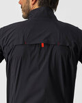 CASTELLI Fahrrad-Regenjacke - EMERGENCY RAIN 2 - Schwarz