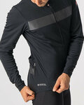 CASTELLI Fahrrad-Thermojacke - RADDOPPIA 3 - Schwarz