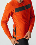 CASTELLI Fahrrad-Thermojacke - RADDOPPIA 3 - Rot