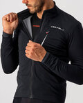 CASTELLI Fahrrad-Thermojacke - GO WINTER - Schwarz