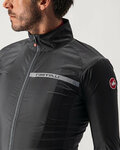 CASTELLI Winddichte Fahrradjacke - SQUADRA STRECH - Schwarz