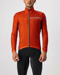 CASTELLI Winddichte Fahrradjacke - SQUADRA STRECH - Rot
