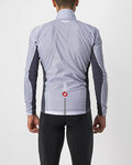 CASTELLI Winddichte Fahrradjacke - SQUADRA STRECH - Grau