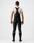 CASTELLI Lange Fahrradhose mit Trägern - POLARE 3 WINTER - Schwarz