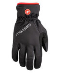 CASTELLI Langfinger-Fahrradhandschuhe - ENTRATA THERMAL WNT - Schwarz