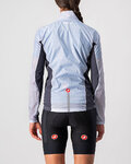 CASTELLI Winddichte Fahrradjacke - SQUADRA STRECH LADY - Grau