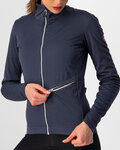CASTELLI Fahrrad-Thermojacke - GO LADY WINTER - Blau