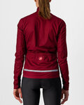 CASTELLI Fahrrad-Thermojacke - GO LADY WINTER - bordeaux