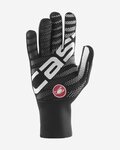 CASTELLI Langfinger-Fahrradhandschuhe - DILUVIO C - Schwarz