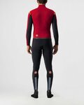 CASTELLI Fahrrad-Unteranzug - SANREMO ROS SUIT - Rot/Schwarz