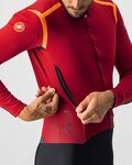 CASTELLI Fahrrad-Unteranzug - SANREMO ROS SUIT - Rot/Schwarz