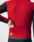 CASTELLI Fahrrad-Unteranzug - SANREMO ROS SUIT - Rot/Schwarz