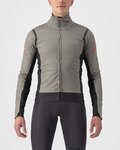 CASTELLI Fahrrad-Thermojacke - ALPHA RoS 2 - Grau/Schwarz