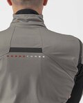 CASTELLI Fahrrad-Thermojacke - ALPHA RoS 2 - Grau/Schwarz