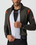 CASTELLI Fahrrad-Thermojacke - ALPHA RoS 2 - Grün