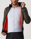 CASTELLI Fahrrad-Thermojacke - ALPHA RoS 2 - Grün