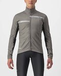 CASTELLI Fahrrad-Thermojacke - TRANSITION 2 - Grau