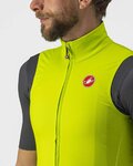 CASTELLI Fahrradweste - PRO THERMAL MID - Gelb