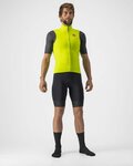 CASTELLI Fahrradweste - PRO THERMAL MID - Gelb