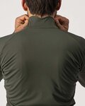 CASTELLI Fahrrad-Thermojacke - GO WINTER - Grün