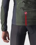 CASTELLI Winddichte Fahrradjacke - SQUADRA STRECH - Grün