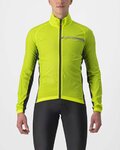 CASTELLI Winddichte Fahrradjacke - SQUADRA STRECH - Gelb
