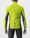 CASTELLI Winddichte Fahrradjacke - SQUADRA STRECH - Gelb