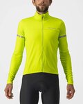 CASTELLI Langarm Fahrradtrikot für den Winter - FONDO 2 WINTER - Gelb