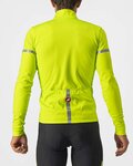 CASTELLI Langarm Fahrradtrikot für den Winter - FONDO 2 WINTER - Gelb