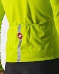 CASTELLI Langarm Fahrradtrikot für den Winter - FONDO 2 WINTER - Gelb