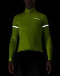 CASTELLI Langarm Fahrradtrikot für den Winter - FONDO 2 WINTER - Gelb