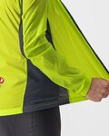 CASTELLI Winddichte Fahrradjacke - SQUADRA STRECH LADY - Gelb