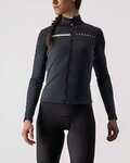 CASTELLI Langarm Fahrradtrikot für den Winter - SINERGIA 2 LADY WNT - Anthrazit