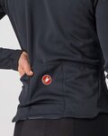 CASTELLI Langarm Fahrradtrikot für den Winter - SINERGIA 2 LADY WNT - Anthrazit