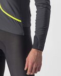 CASTELLI Fahrrad-Thermojacke - FLIGHT AIR - Anthrazit