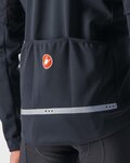 CASTELLI Fahrrad-Thermojacke - PERFETTO ROS 2 CONV. - Anthrazit