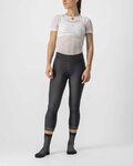 CASTELLI 3/4 lange Fahrradhose ohne Träger - VELOCISSIMA THERM W - Schwarz