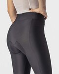 CASTELLI 3/4 lange Fahrradhose ohne Träger - VELOCISSIMA THERM W - Schwarz