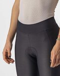 CASTELLI 3/4 lange Fahrradhose ohne Träger - VELOCISSIMA THERM W - Schwarz