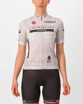 CASTELLI Kurzarm Fahrradtrikot - GIRO D'ITALIA 2023 W - Weiß