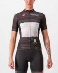 CASTELLI Kurzarm Fahrradtrikot - GIRO D'ITALIA 2023 W - Schwarz