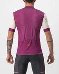 CASTELLI Kurzarm Fahrradtrikot - GIRO D'ITALIA 2024 - Weiß/Lila