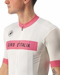 CASTELLI Kurzarm Fahrradtrikot - GIRO D'ITALIA 2024 - Weiß