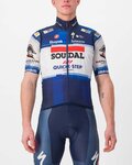 CASTELLI Fahrradweste - SOUDAL QUICK-STEP 23 - Weiß/Blau