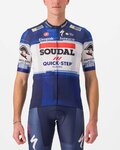 CASTELLI Kurzarm Fahrradtrikot - SOUDAL QUICK-STEP 23 - Weiß/Blau