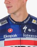 CASTELLI Kurzarm Fahrradtrikot - SOUDAL QUICK-STEP 23 - Weiß/Blau