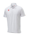 CASTELLI Kurzarm Fahrrad-Shirt - RACE DAY POLO - Weiß