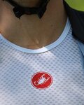 CASTELLI Ärmelloses Fahrrad-Shirt - PRO ISSUE - Weiß