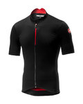 CASTELLI Kurzarm Fahrradtrikot - ESPRESSO - Schwarz